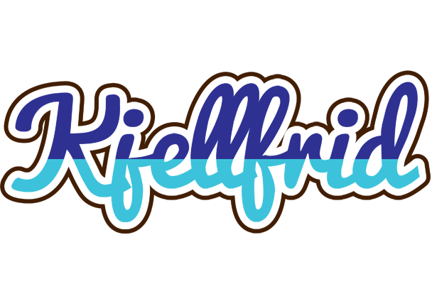 Kjellfrid raining logo