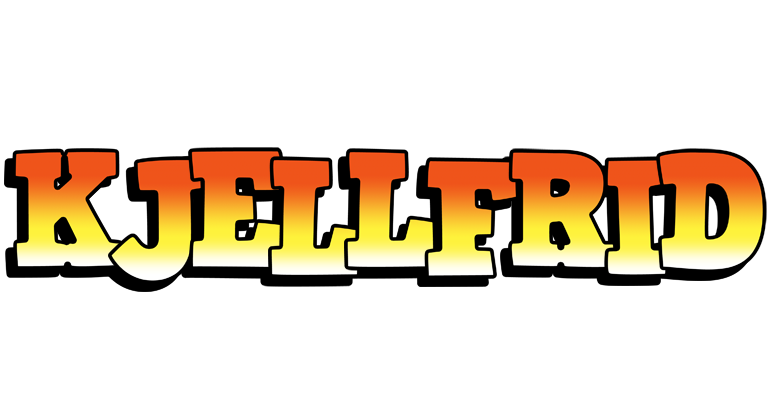 Kjellfrid sunset logo
