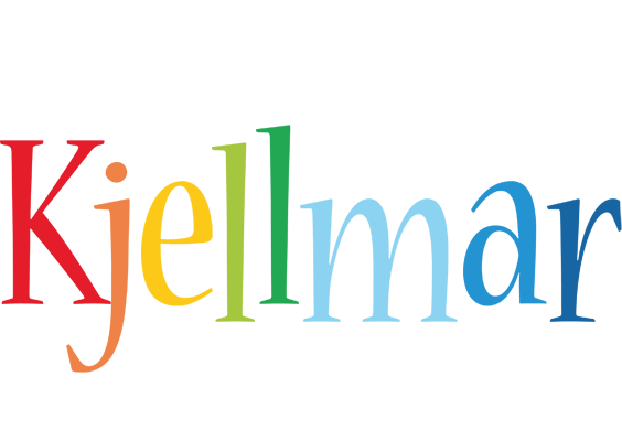 Kjellmar birthday logo