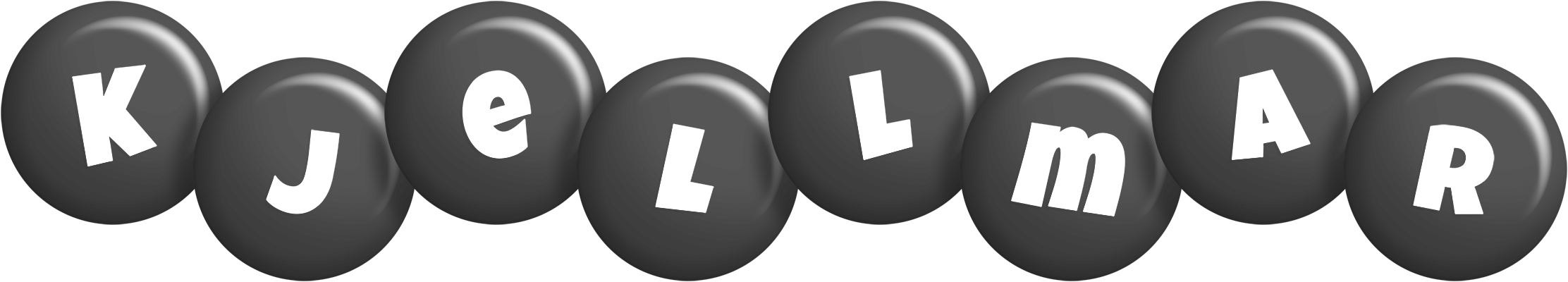 Kjellmar candy-black logo