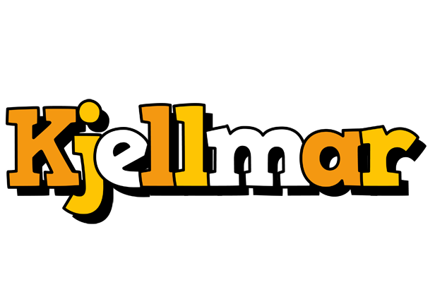 Kjellmar cartoon logo