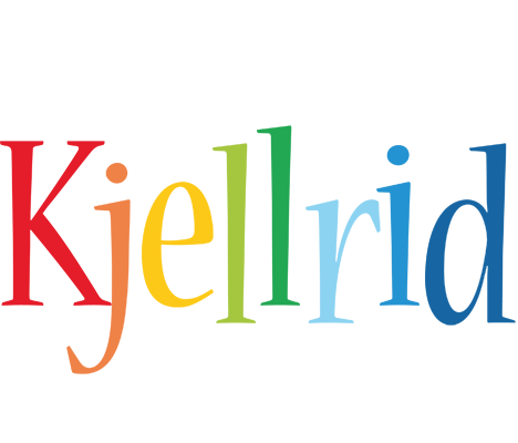 Kjellrid birthday logo