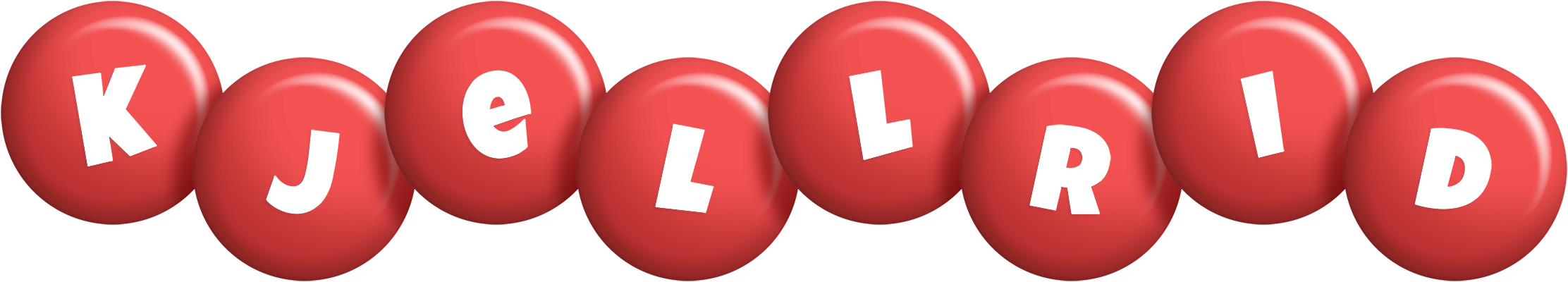 Kjellrid candy-red logo