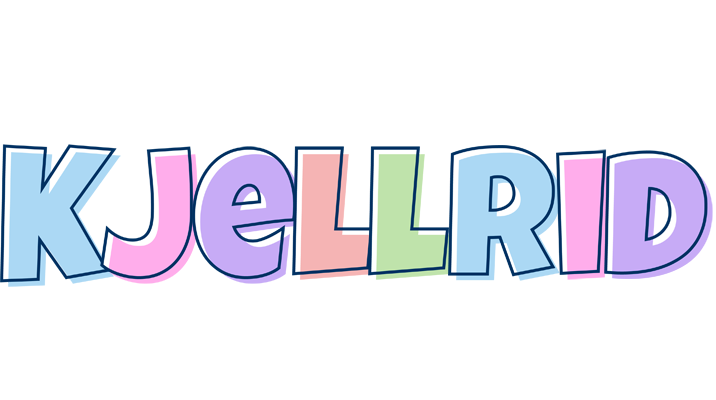 Kjellrid pastel logo