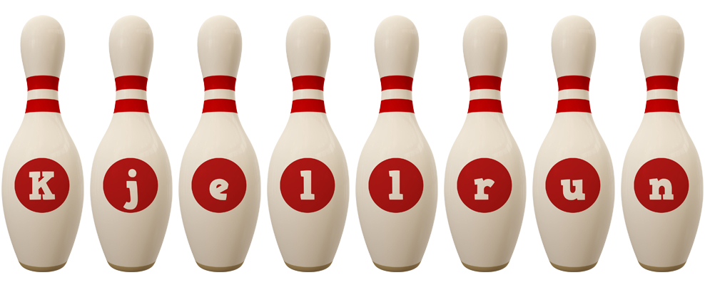 Kjellrun bowling-pin logo