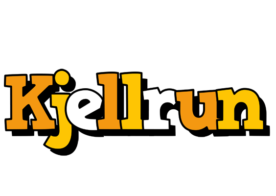 Kjellrun cartoon logo