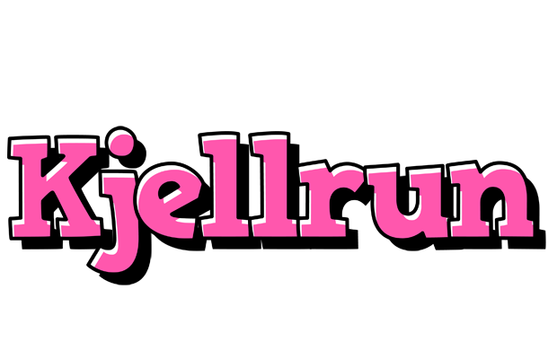 Kjellrun girlish logo