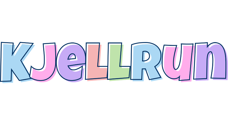 Kjellrun pastel logo