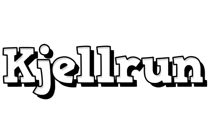 Kjellrun snowing logo