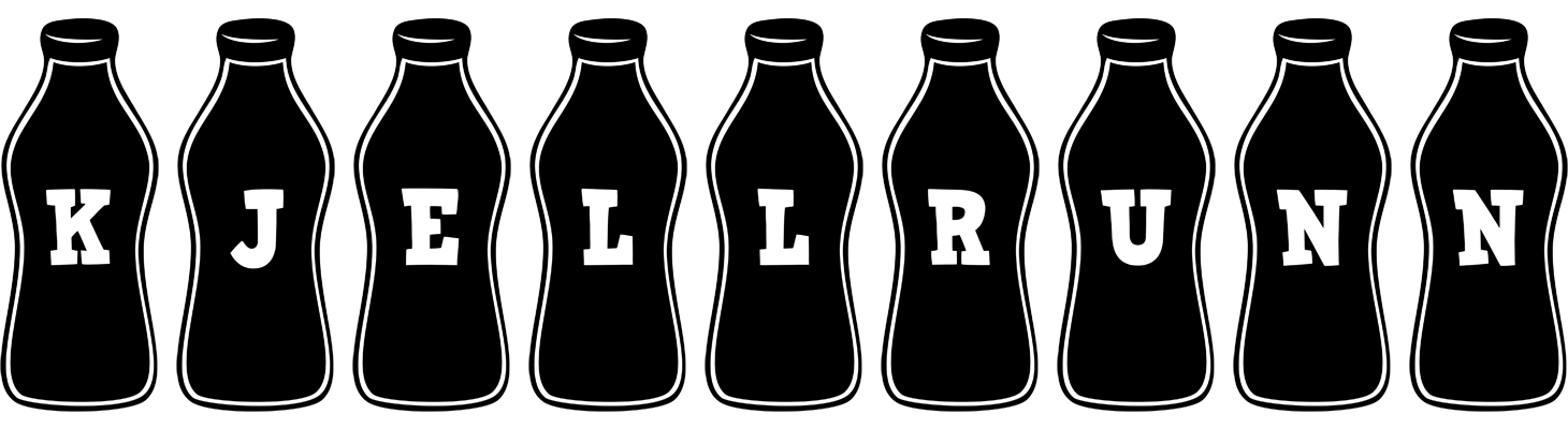 Kjellrunn bottle logo