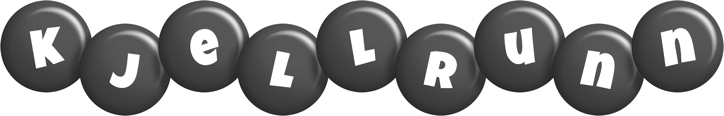 Kjellrunn candy-black logo
