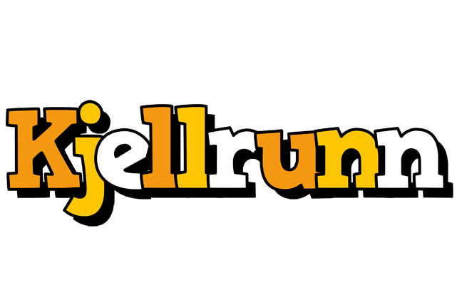 Kjellrunn cartoon logo