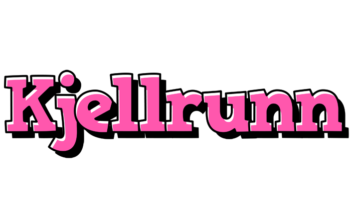 Kjellrunn girlish logo