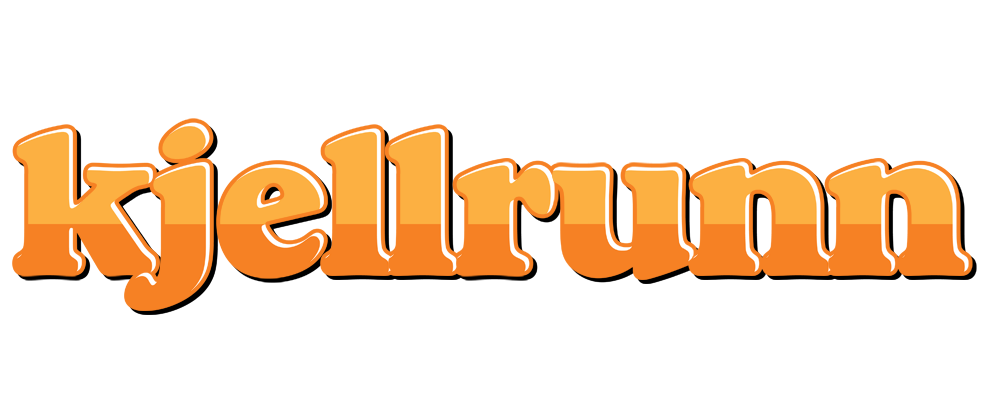 Kjellrunn orange logo