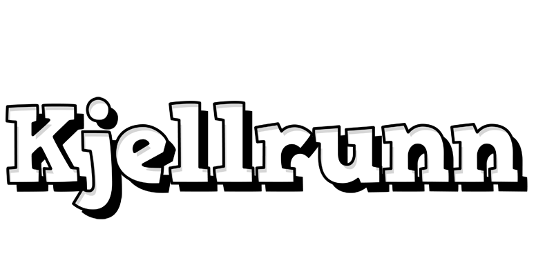 Kjellrunn snowing logo
