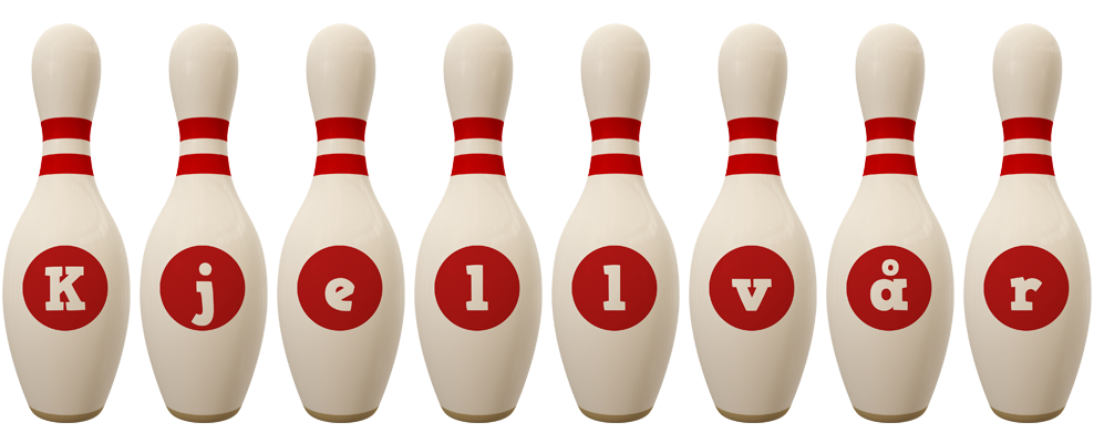 Kjellvår bowling-pin logo