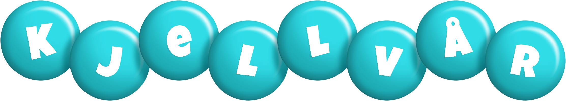 Kjellvår candy-azur logo