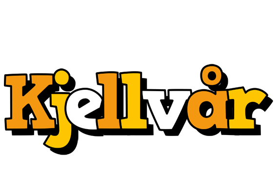 Kjellvår cartoon logo