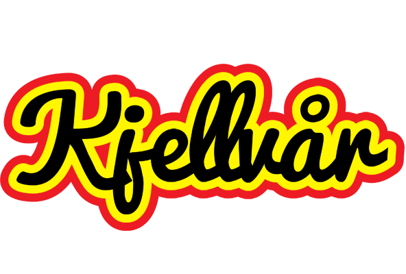 Kjellvår flaming logo