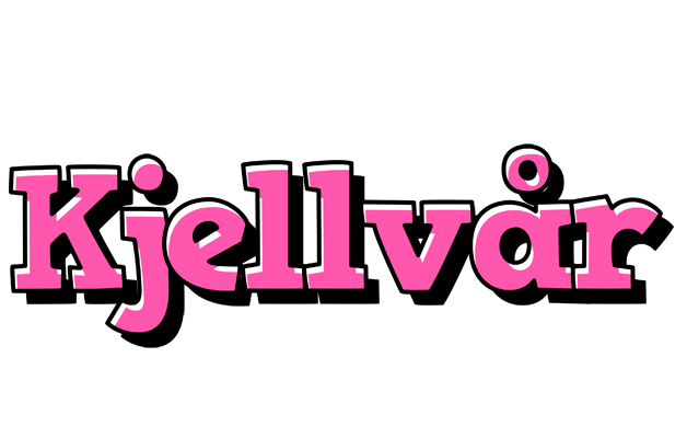 Kjellvår girlish logo