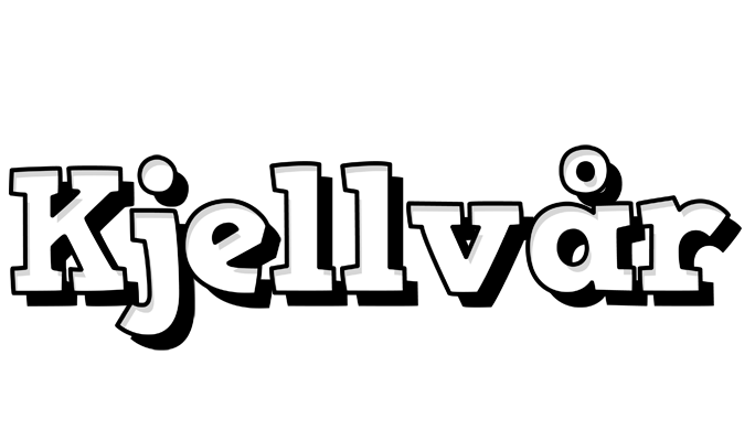 Kjellvår snowing logo