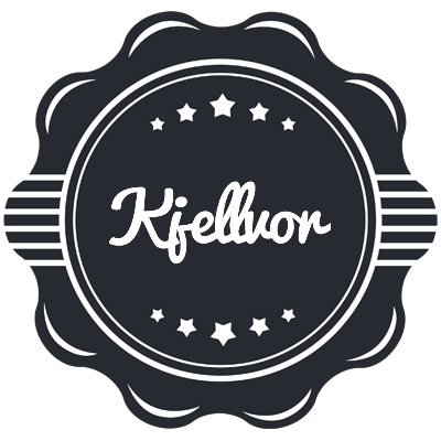 Kjellvor badge logo
