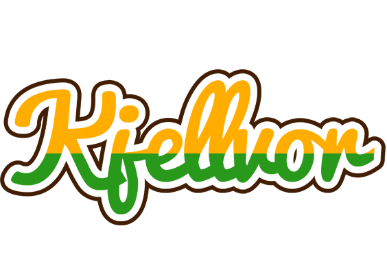 Kjellvor banana logo