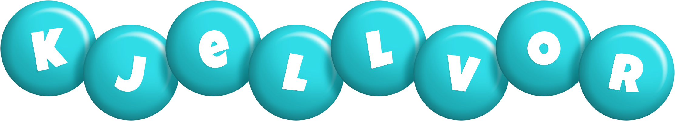Kjellvor candy-azur logo