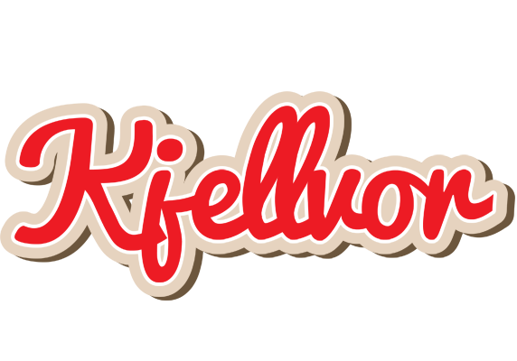 Kjellvor chocolate logo