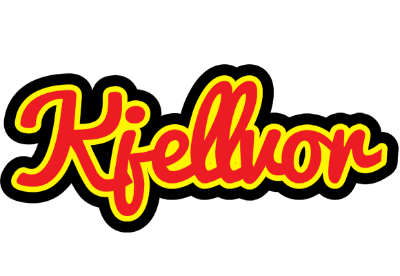 Kjellvor fireman logo