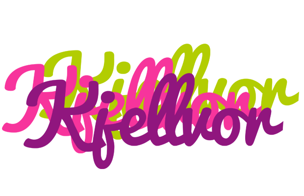 Kjellvor flowers logo