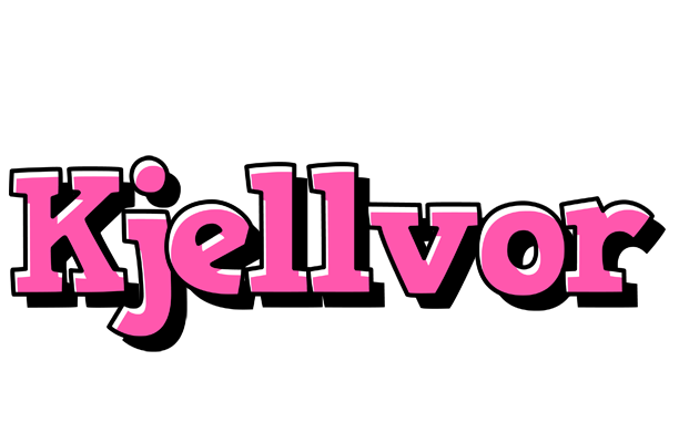 Kjellvor girlish logo