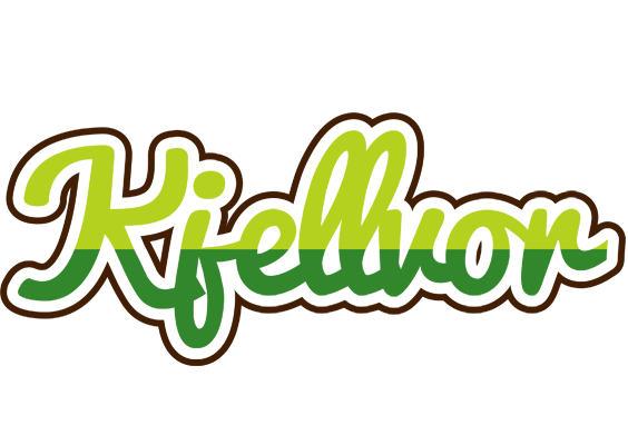 Kjellvor golfing logo