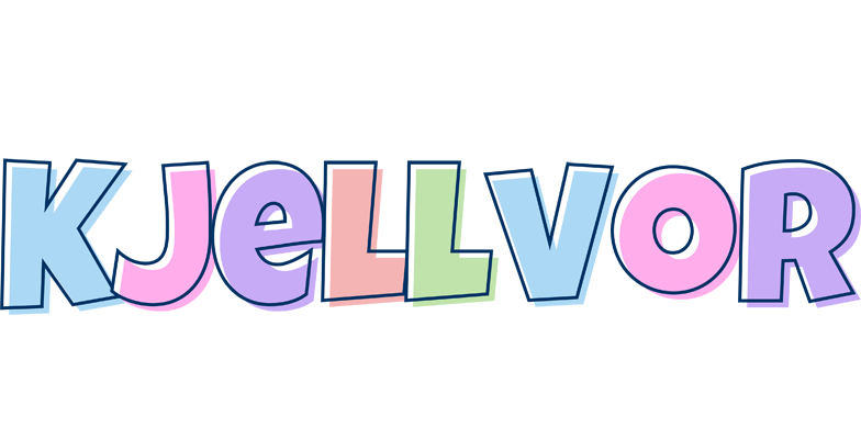Kjellvor pastel logo
