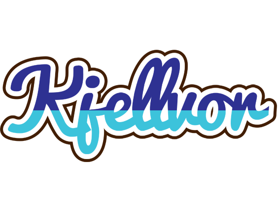 Kjellvor raining logo