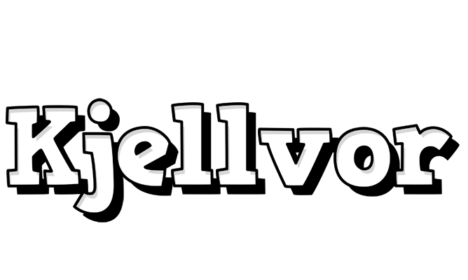 Kjellvor snowing logo