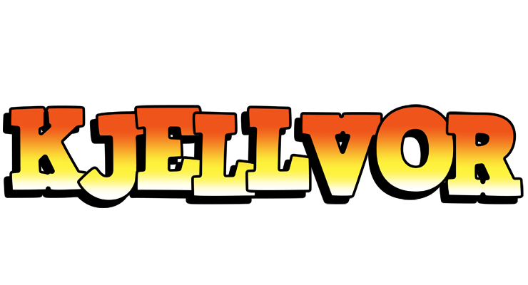 Kjellvor sunset logo