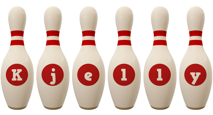 Kjelly bowling-pin logo