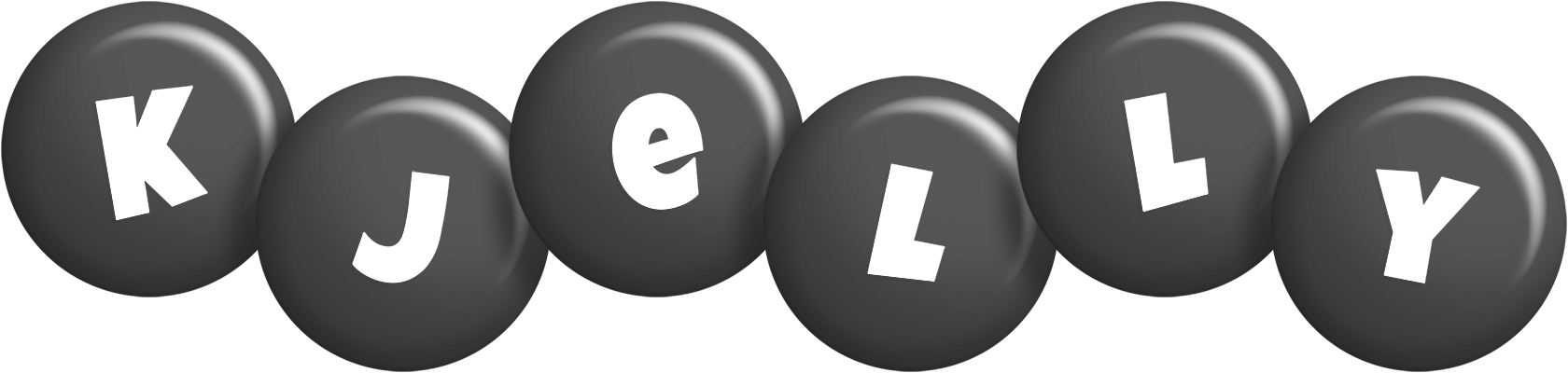 Kjelly candy-black logo