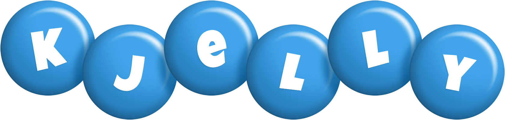 Kjelly candy-blue logo