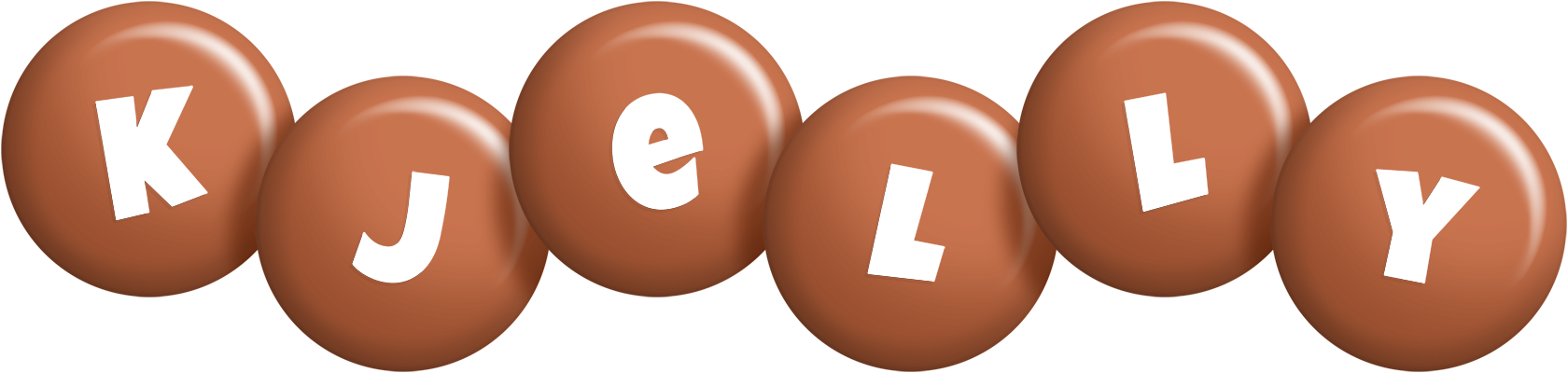 Kjelly candy-brown logo
