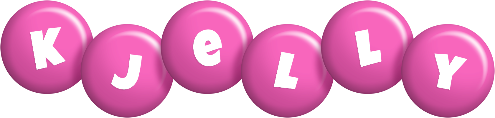 Kjelly candy-pink logo