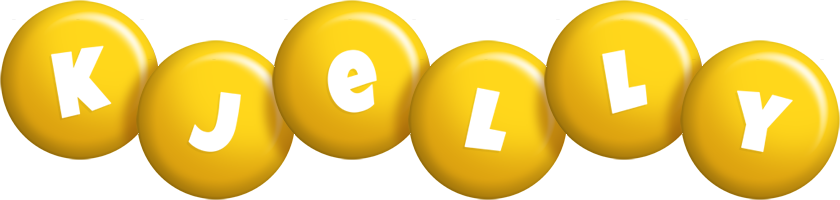 Kjelly candy-yellow logo