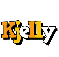 Kjelly cartoon logo