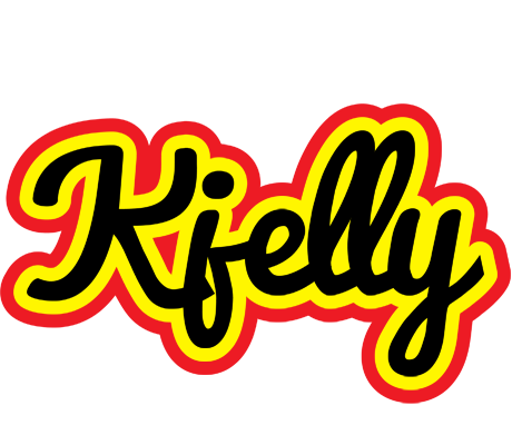 Kjelly flaming logo