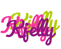Kjelly flowers logo