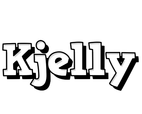 Kjelly snowing logo