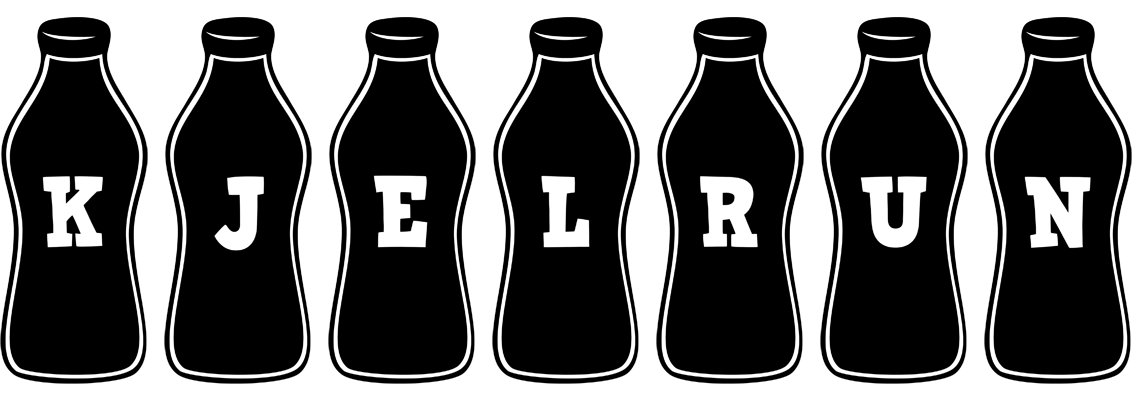 Kjelrun bottle logo