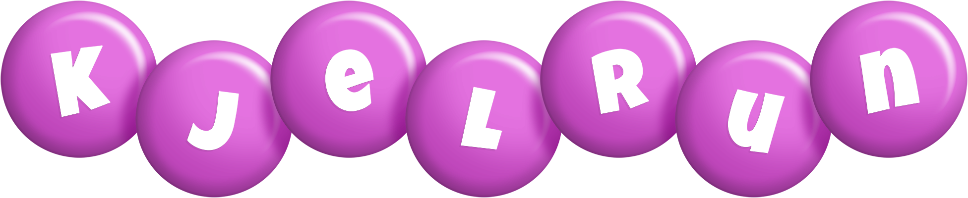Kjelrun candy-purple logo