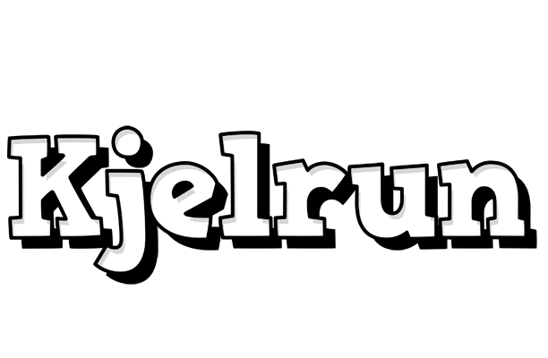 Kjelrun snowing logo